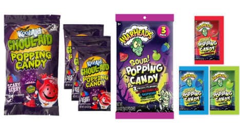 Halloween-Themed Popping Candies