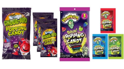 Halloween-Themed Popping Candies