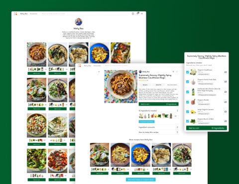 Creator-Driven Grocery Shopping Platforms