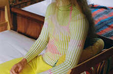 Multi-Color Ribbed Knitwear