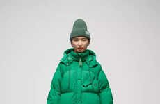 Boldly-Colored Puffer Jackets