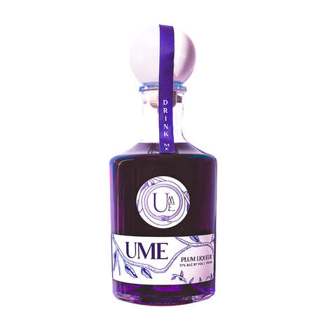 Purple-Hued Plum Liqueurs