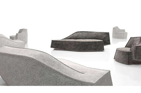 Flexible Landscape-Like Sofas