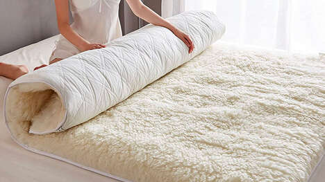 Fleece-Covered Mattress Toppers