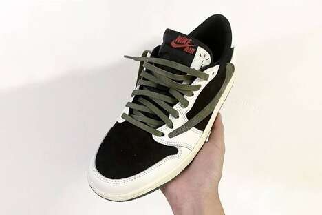 Tri-Tonal Rapper Sneakers