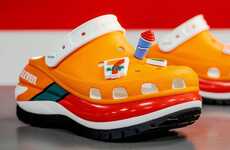 Snacks-Inspired Perforated Clogs