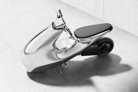 Futuristic Metallic Scooters Image 3