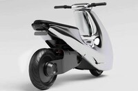 Futuristic Metallic Scooters Image 4