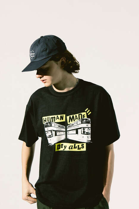 Graphic Bus-Inspired Shirts