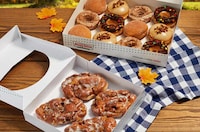 Autumnal Cheesecake-Filled Donuts Image 1