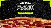 Space-Inspired Chorizo Pizzas Image 1