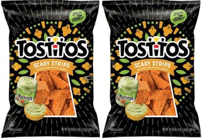 Seasonal Orange Tortilla Strips