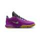 Vibrant Purple Basketball Sneakers Image 2