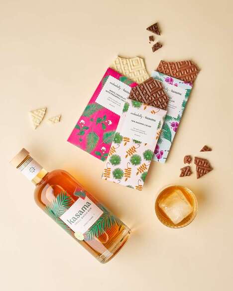Rum-Doused Chocolate Bars