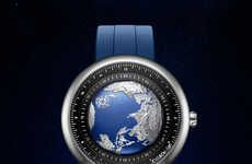Earth-Inspired Mechanical Timepieces