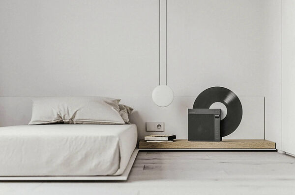 Elegant Upright Turntables
