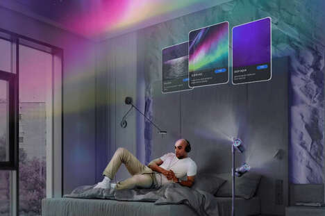 Connected Lamp-Style Projectors