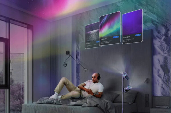 Connected Lamp-Style Projectors