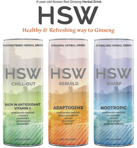 Herbal Ginseng Beverages