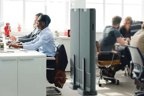 Air-Cleaning Office Partitions