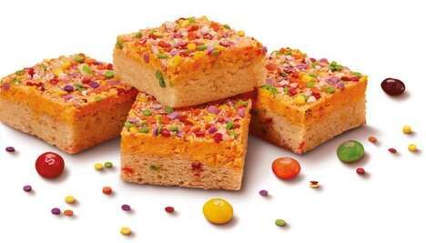 Chopped Candy-Topped Blondies