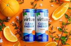 Citrus-Flavored Clean Energy Drinks