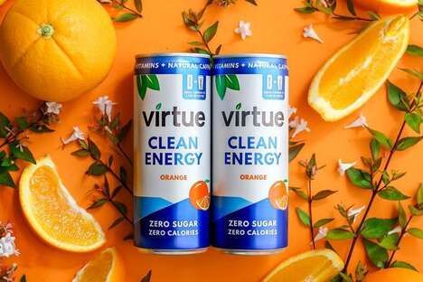 Citrus-Flavored Clean Energy Drinks