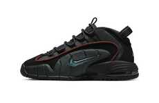 Stealthy Black Basketball Sneakers