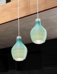Fishnet-Made Pendant Lights Image 2
