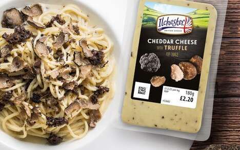Truffle-Infused Cheese Products