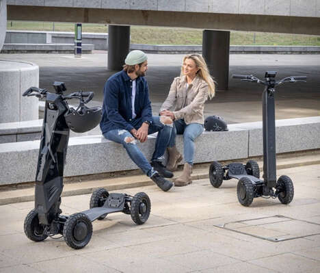 Full-Tilt Steering Scooters