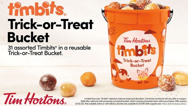 Tim Horton Is Dropping a New Halloween-Themed Donut - Thrillist