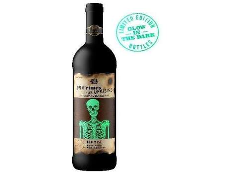Glow-in-the-Dark Wine Labels