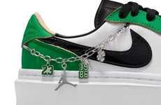 Lucky Charm-Adorned Sneakers