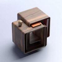 Puzzling Geometric Side Tables Image 2