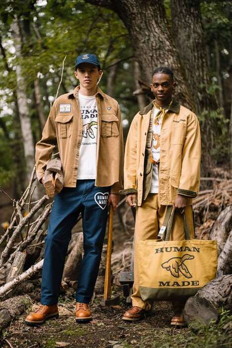 Adventurous Hunting-Themed Fashion