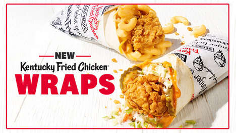 Unexpected Ingredient Chicken Wraps