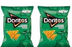 Tangy Multi-Flavor Snack Chips : Doritos Collisions Tangy Pickle
