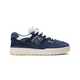 Tonal Suede Lifestyle Sneakers Image 1