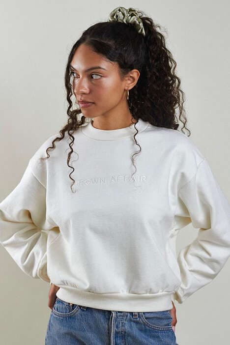 Cozy Ivory-Colored Sweatshirts