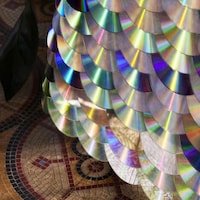 Upcycled CD Seating Solutions Image 3