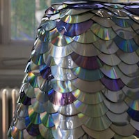 Upcycled CD Seating Solutions Image 8