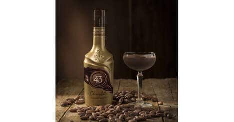 Smooth Chocolate-Flavored Liqueurs