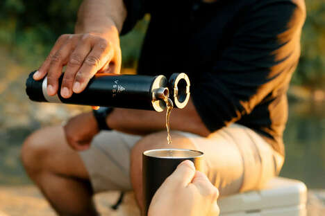 Insulated Music-Playing Flasks