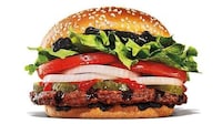 Spooky Autumnal QSR Burgers