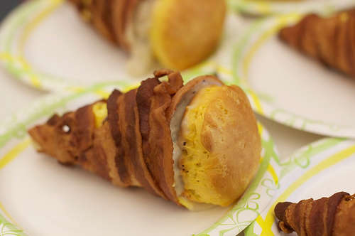 Bacon Breakfast Cones