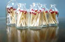 Glass Matchboxes
