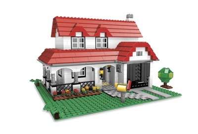 Full-Sized LEGO Houses