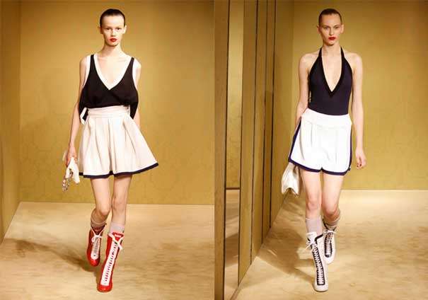 High-Heeled Boxer Boots