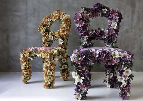 25 Flower-Inspired Furniture Features